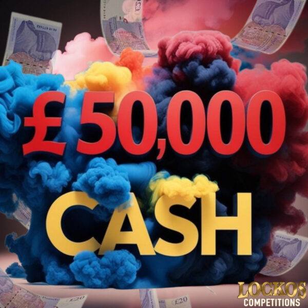 THE GAME CHANGER!!! WIN A WHOPPING £50,000 CASH!!! SUPER SUPER LOW ODDS.