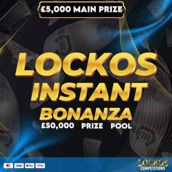LOCKOS INSTANT BONANZA!! £50,000 PRIZEPOOL!! FOR 20P